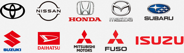 TOYOTA/NISSAN/HONDA/MAZDA/SUBARU/SUZUKI/DAIHATSU/MITSUBISHI